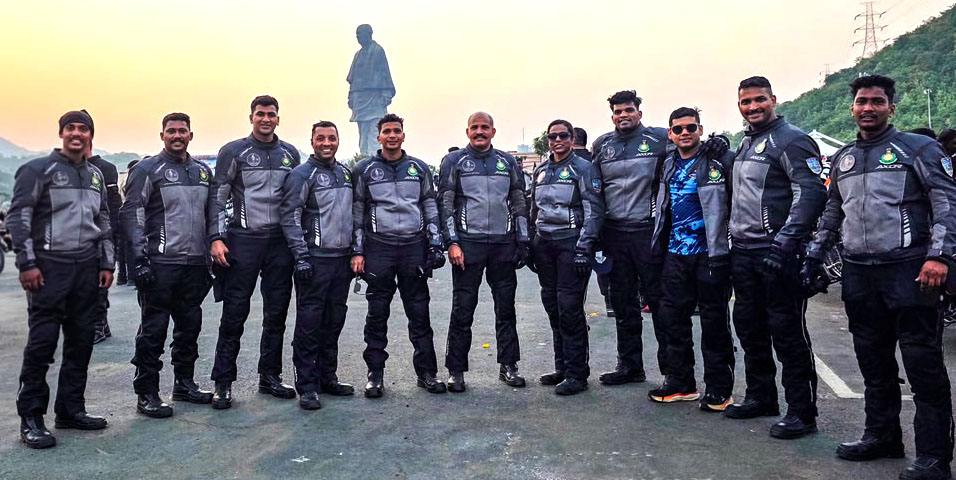 Goa Police Riders reach Gujarat to participate in National Motorcycle Rally 2026